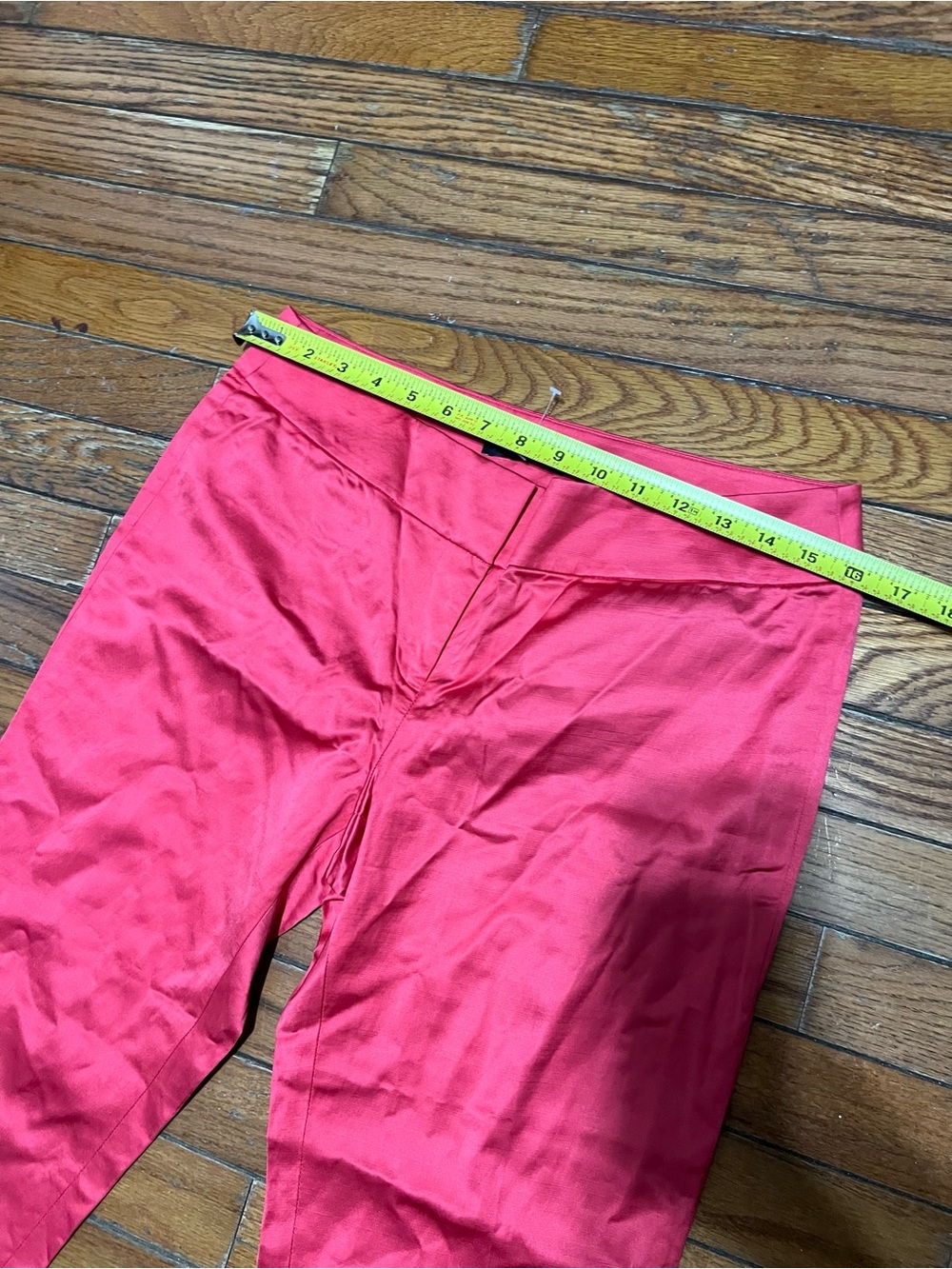 Ann Taylor Petite Coral-Pink Pants - Picture 3 of 6